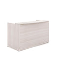 Potenza 72"W x 36"D Reception Desk with Laminate Transactional Top