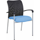 WESTON Mesh Stackable Visitor Chair with Arms