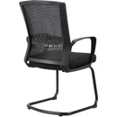 HALEY II Ergonomic Mesh Visitor Sled Based Chair