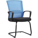 HALEY II Ergonomic Mesh Visitor Sled Based Chair