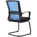 HALEY II Ergonomic Mesh Visitor Sled Based Chair