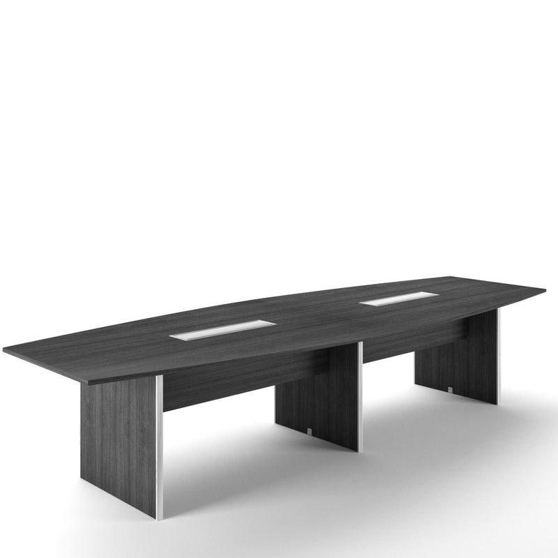 Potenza Boat Shaped Conference Table Available from 8ft to 20ft