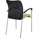 WESTON Mesh Stackable Visitor Chair with Arms