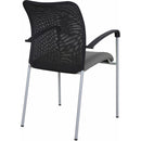 WESTON Mesh Stackable Visitor Chair with Arms