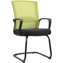 HALEY II Ergonomic Mesh Visitor Sled Based Chair