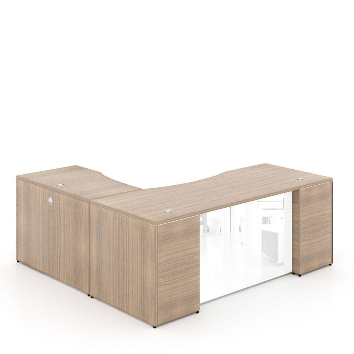 Potenza L-Shaped Desk 66