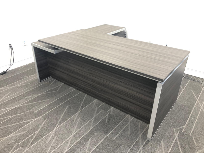 Potenza Executive L-Shaped Desk 72"W x 75"D with Laminate Top