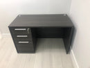Potenza Small Straight Desk 48"W x 24"D with Box/Box/File Drawers