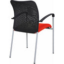 WESTON Mesh Stackable Visitor Chair with Arms