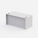 Sheridan Straight Desk 60"W x 30"D with Hanging Box/File Pedestal - White