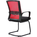 HALEY II Ergonomic Mesh Visitor Sled Based Chair