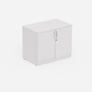 Sheridan 36"W x 22"D 2-Doors One-Self Locking Storage Cabinet - White