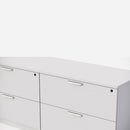 Sheridan Credenza 72"W x 22"D With 4-Drawer Lateral File - White