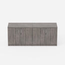 Sheridan Credenza 72"W x 22"D 4-Doors Storage - Stone Gray