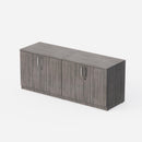 Sheridan Credenza 72"W x 22"D 4-Doors Storage - Stone Gray
