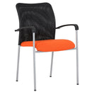 WESTON Mesh Stackable Visitor Chair with Arms
